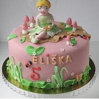 Tinkerbell Cake
