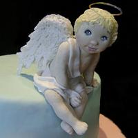 Cake with angels