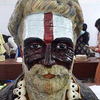 Decorated Cake Exhibit :Theme India :Aghori Baba 
