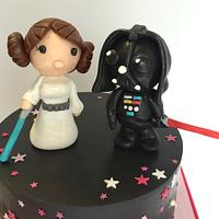 Baby Girl Star Wars Cake