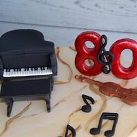 Classical music cake