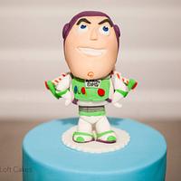 Buzz Lightyear Bobble-head Style Cake