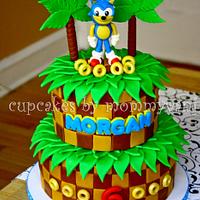 Sonic the Hedgehog Birthday cake