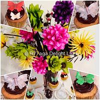 Butterflies Dreamland cupcakes