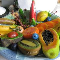 Marzipan Fruits and vegetables