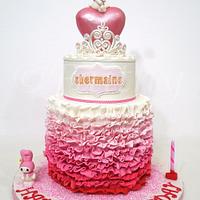 My Melody Princess Cake