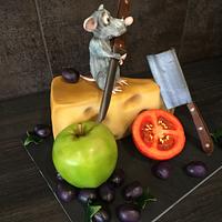 Ratatouille Disney Cake
