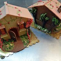 Chocolate houses! 