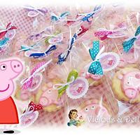 Peppa Pig cake & cookies