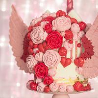 Valentine Unicorn Cake by With Love & Confection | Veronica Arthur