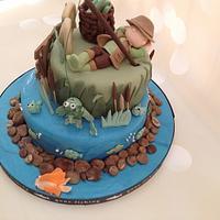 Fisherman's 60th Birthday cake