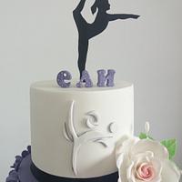 Gymnastic Cake