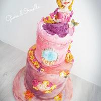 Raiponce cake 🌸