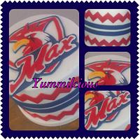 NRL Roosters cake