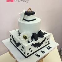 Engagement Ring Box Cake