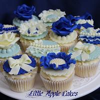 Midnight Blue Cupcake Collection