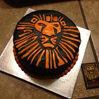 Broadway Lion King Cake
