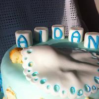 Aidan's Christening Cake