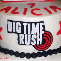 Big Time Rush Cake