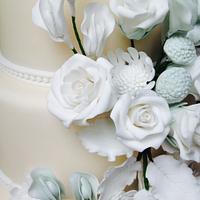Ivory Darling Wedding Cake