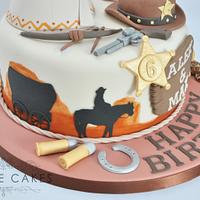 Wild West Birthday Cake