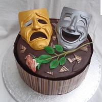 Chocolate theatre cake