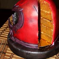 Magneto´s Helmet Cake