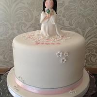 Grace's Holy Communion Cake
