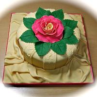Rose cake 