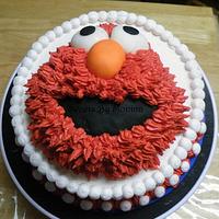 Elmo 2nd Birthday Cake