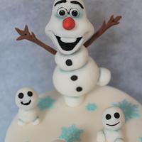 Olaf with his baby's ❤