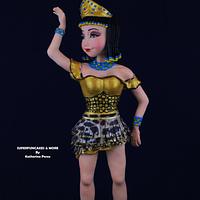 Cleopatra doll style - Egypt Land of Mystery Collaboration