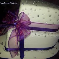 Cadbury Purple wedding