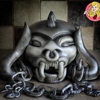 Motorhead Baby Shower Cake 