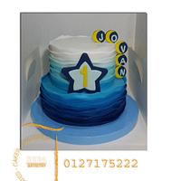 blue star cakes 