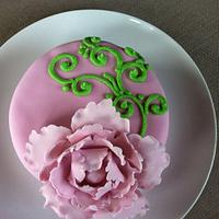 Peony Flower Cake