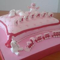 GIRL'S CHRISTENING CAKE