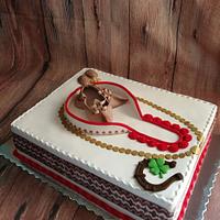Bulgarian folklore cake