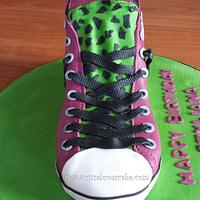Converse Shoe Cake
