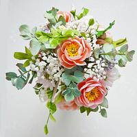 Soft colours Spring arrangement