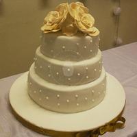 Wedding Cake "goldie"