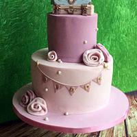 Ciara - Vintage 21st Birthday Cake