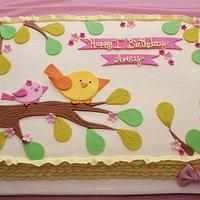 Bird Themed 1st Birthday
