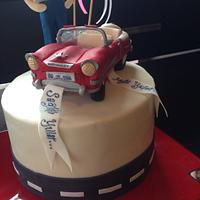 Classic Chevrolet birthday cake