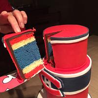 Hockey Cake - Habs Fans
