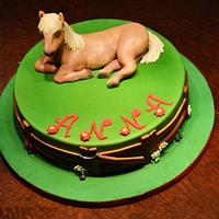 Haflinger Horse Cake