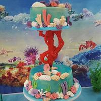 Coral Cake 