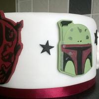 Star Wars 21st Birthday Cake
