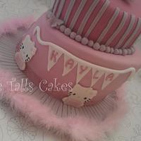 Hello Kitty Wonky Cake