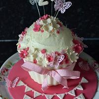 21st Birthday Giant Cupcake